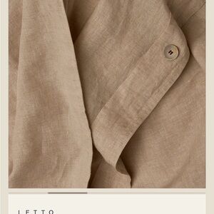 Queen linen duvet cover (LINEN SOCIETY)